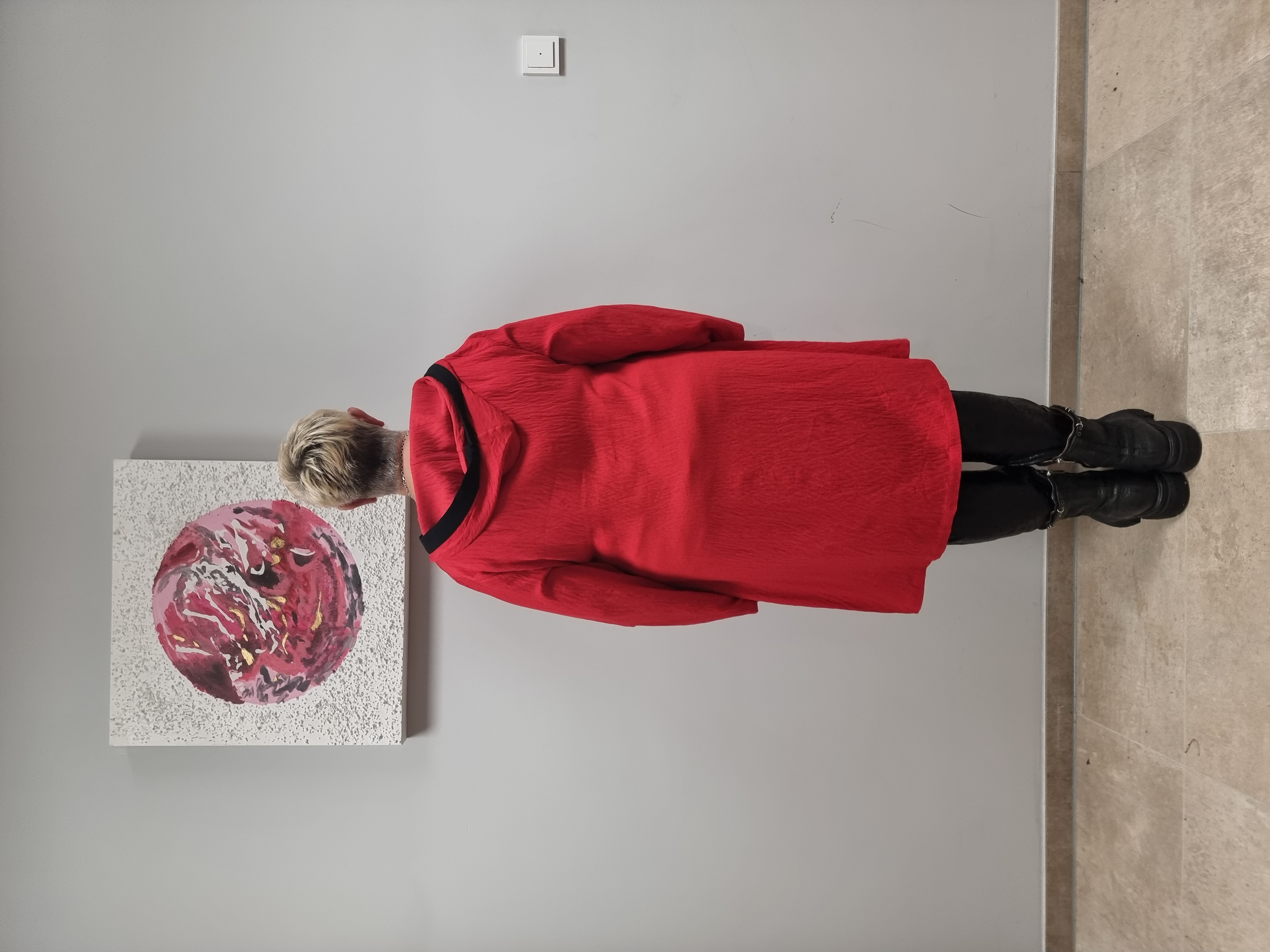 Blusenjacke in 4 Farben bis Größe 60 von Mädchenglück mit Kapuze