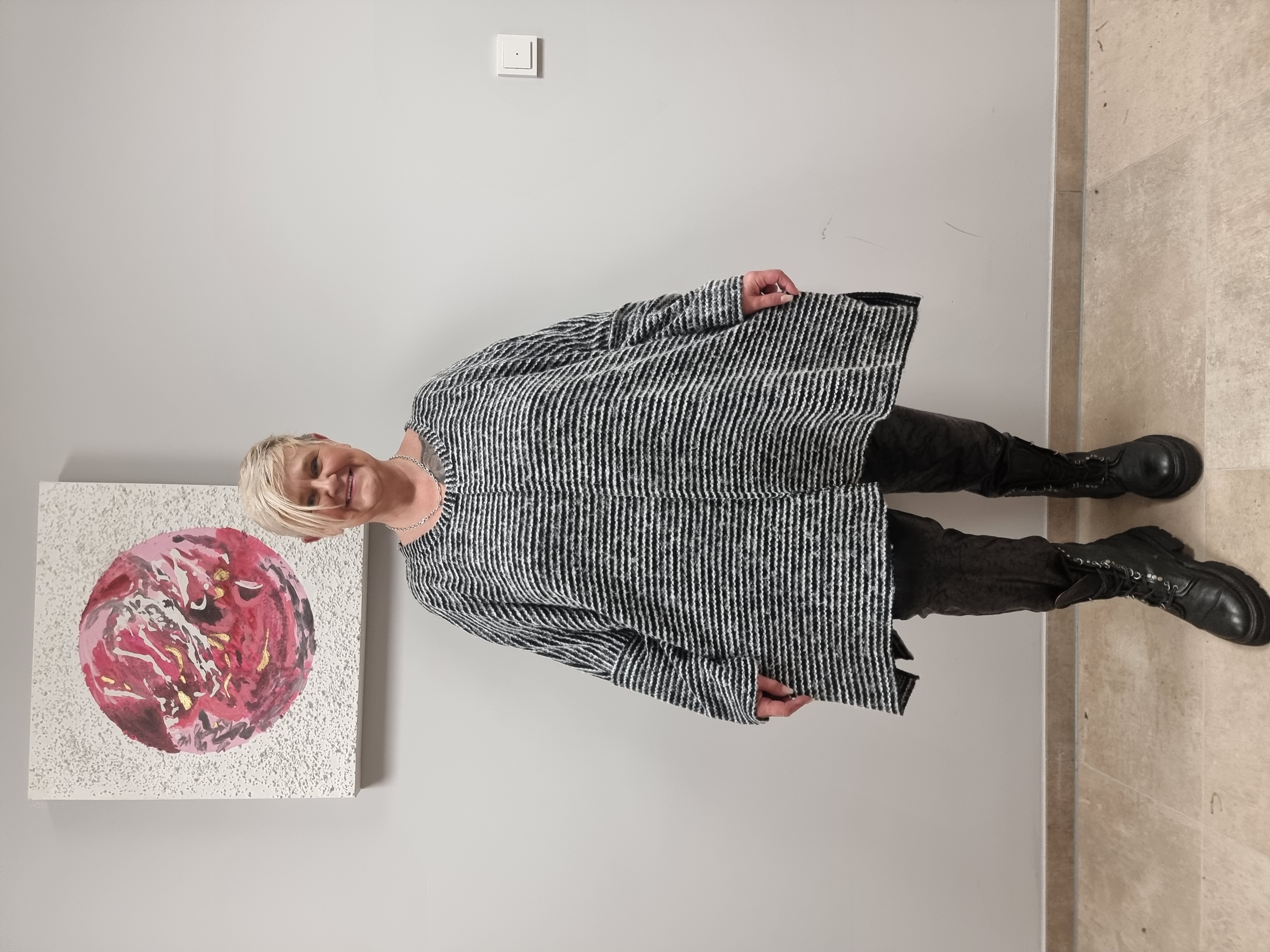 Mädchenglück Onesized Oversized Pullover aus Viskose und Baumwolle