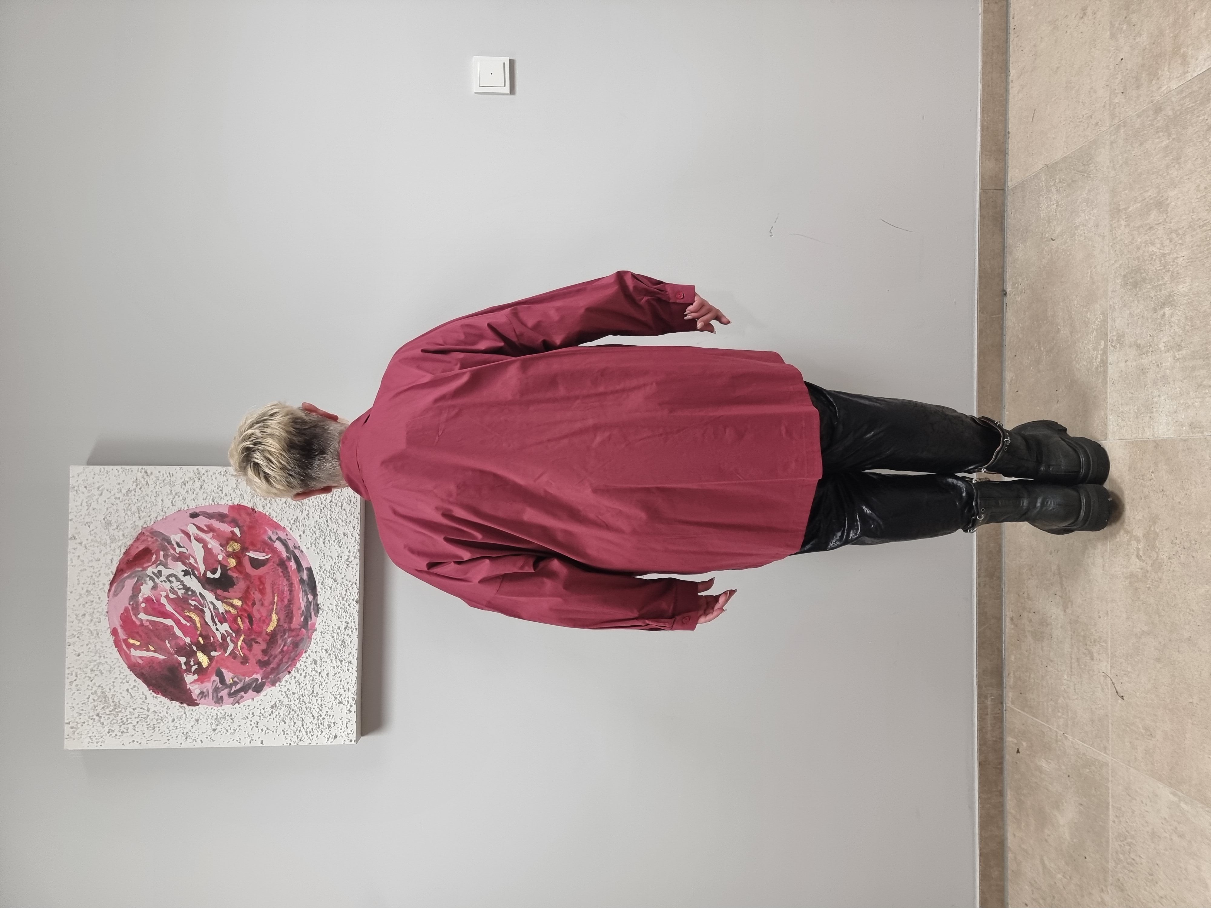 Bluse Mädchenglück in 3 Größen und 4 Farben bis Größe 60