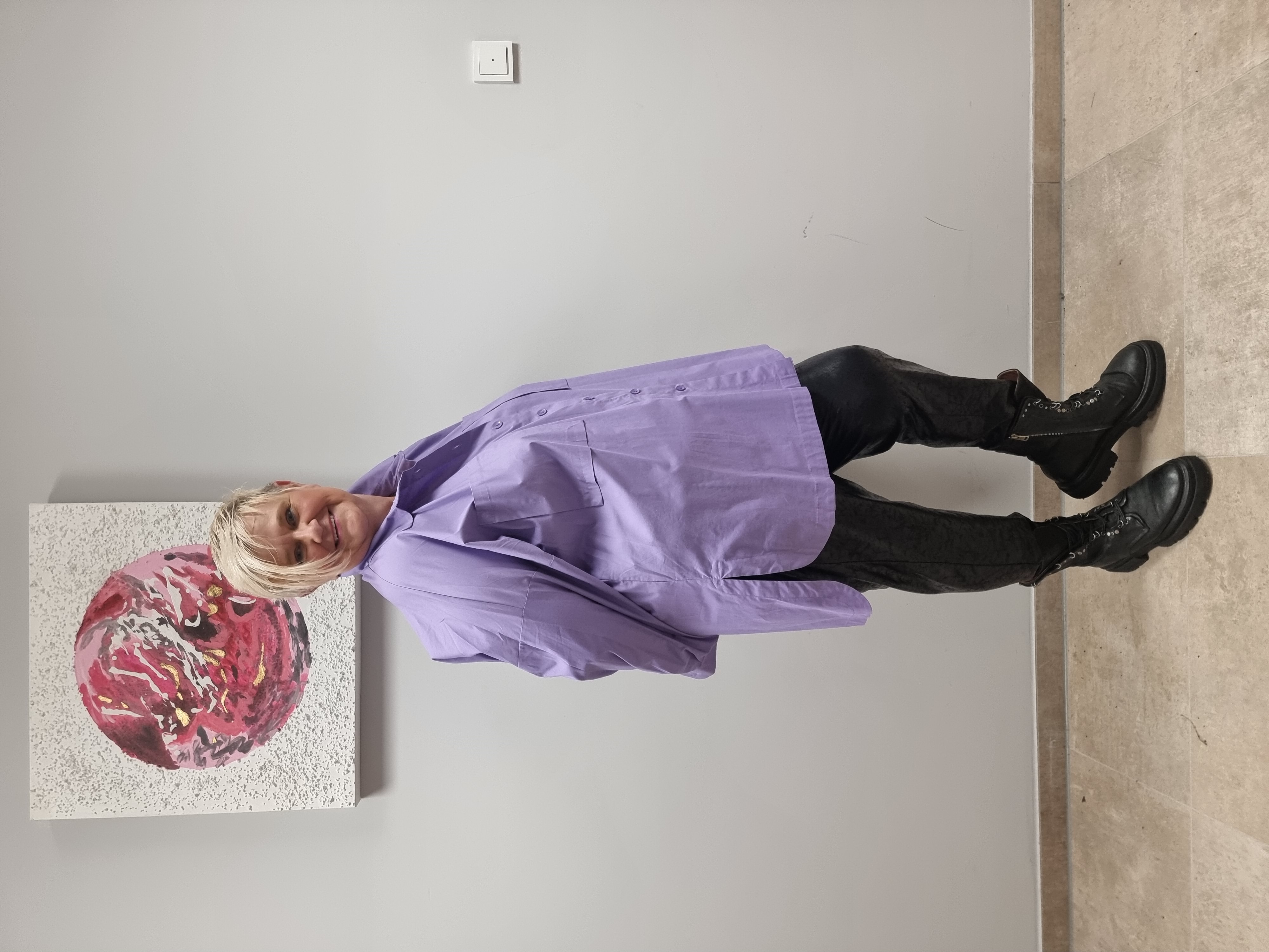 Bluse Mädchenglück in 3 Größen und 4 Farben bis Größe 60