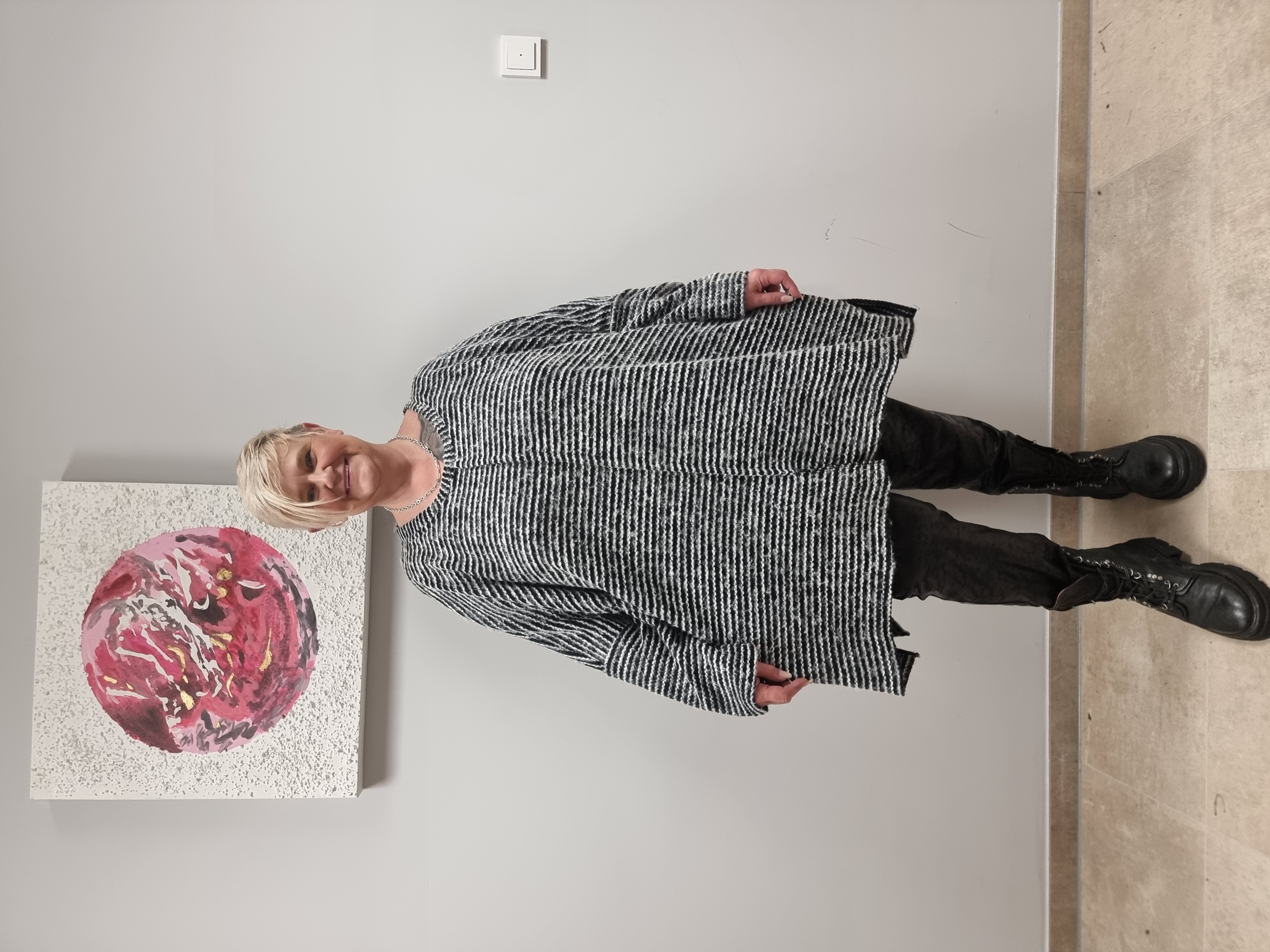 Mädchenglück Onesized Oversized Pullover aus Viskose und Baumwolle