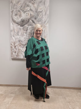 Stricküberwurf von CN-G Einheitsgröße Tragbar Gr 38/40 bis 64 + in 3 Farben