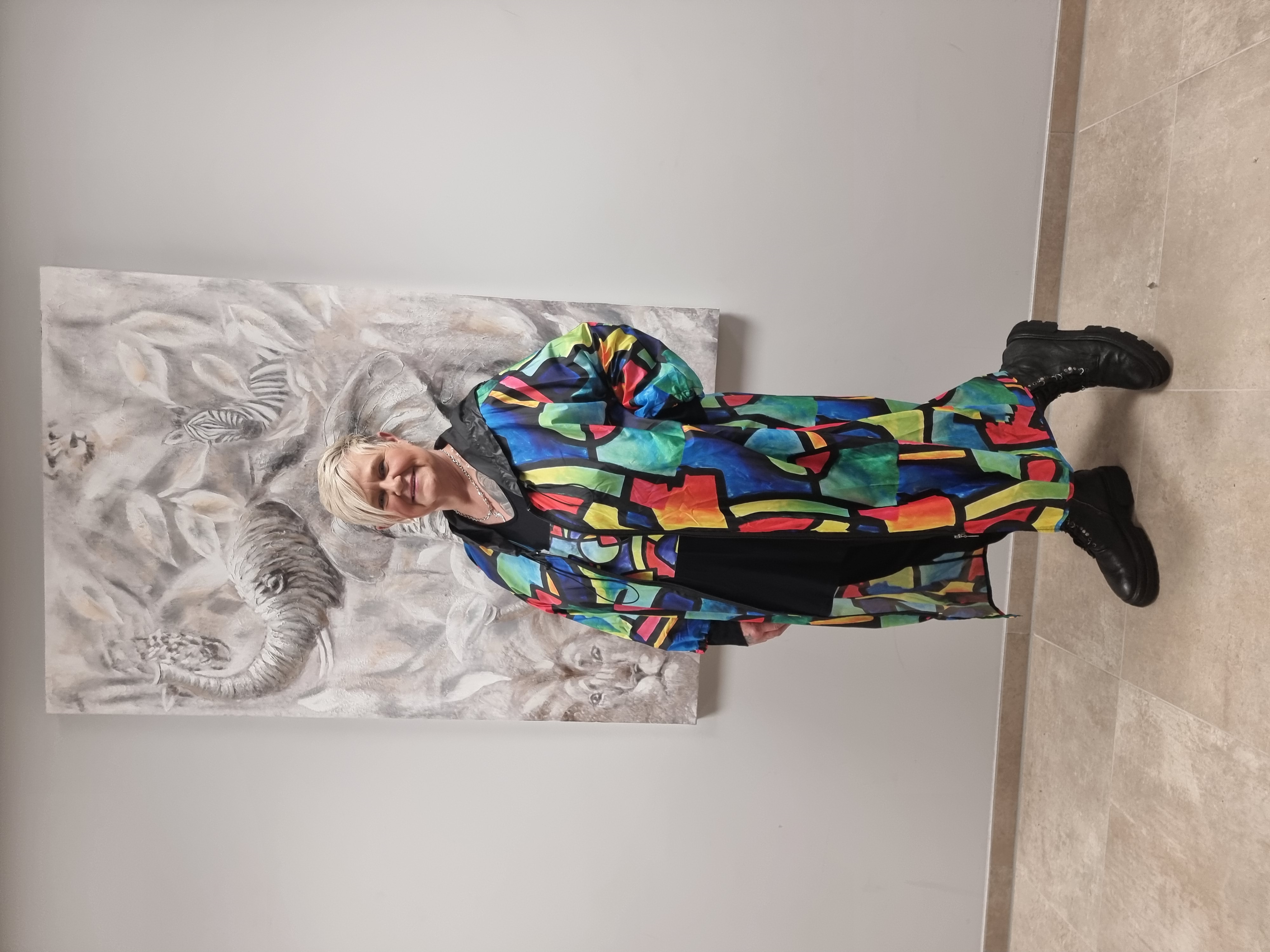Regenmantel Picasso von CN-G in bunt und 3 Größen bis Größe 62