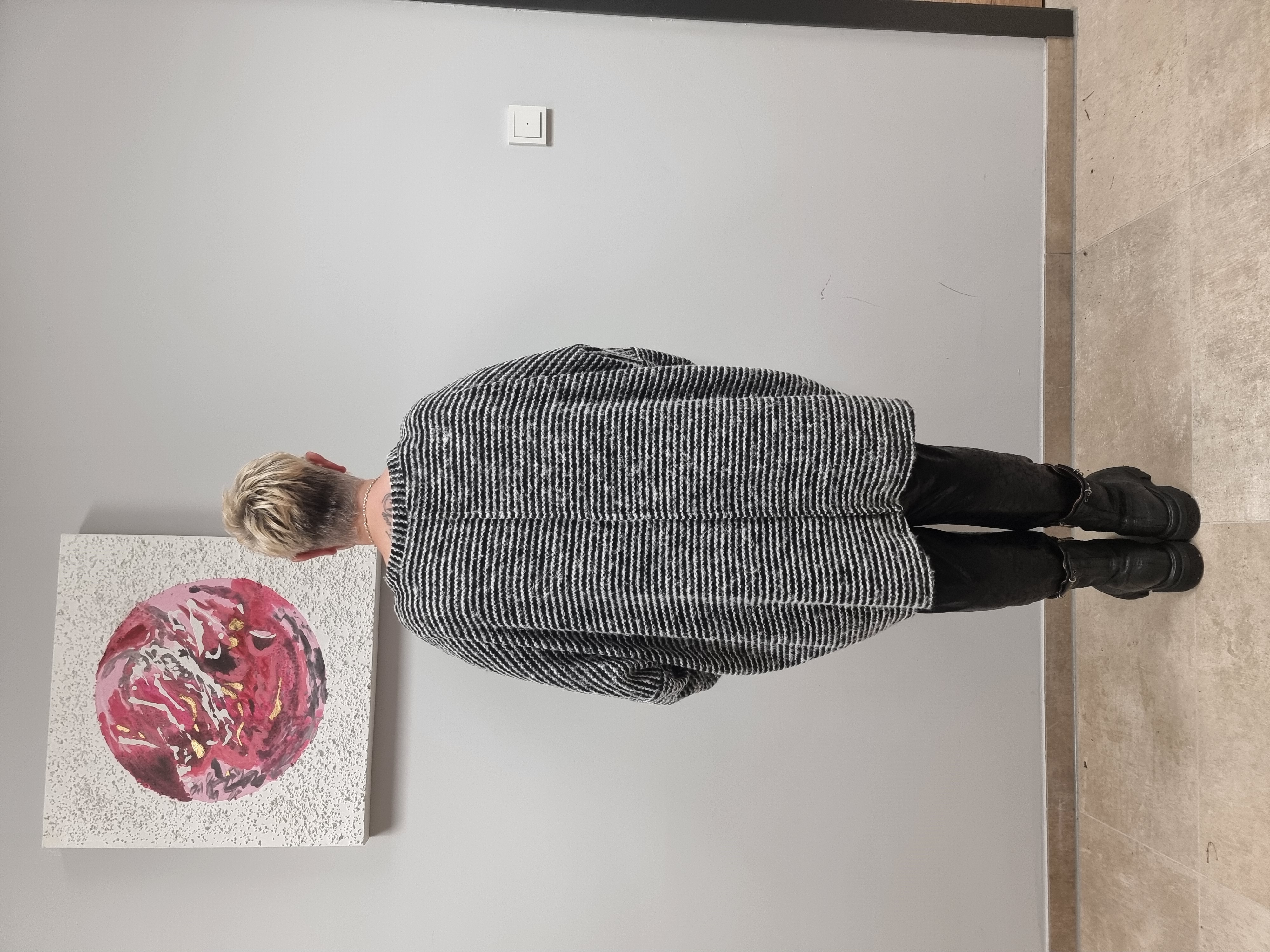 Mädchenglück Onesized Oversized Pullover aus Viskose und Baumwolle