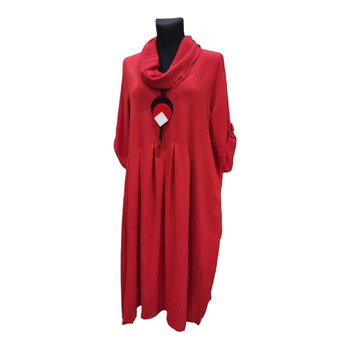 Kleid Mädchenglück in 3 Farben Grau Rot und Schwarz bis Größe 58/60