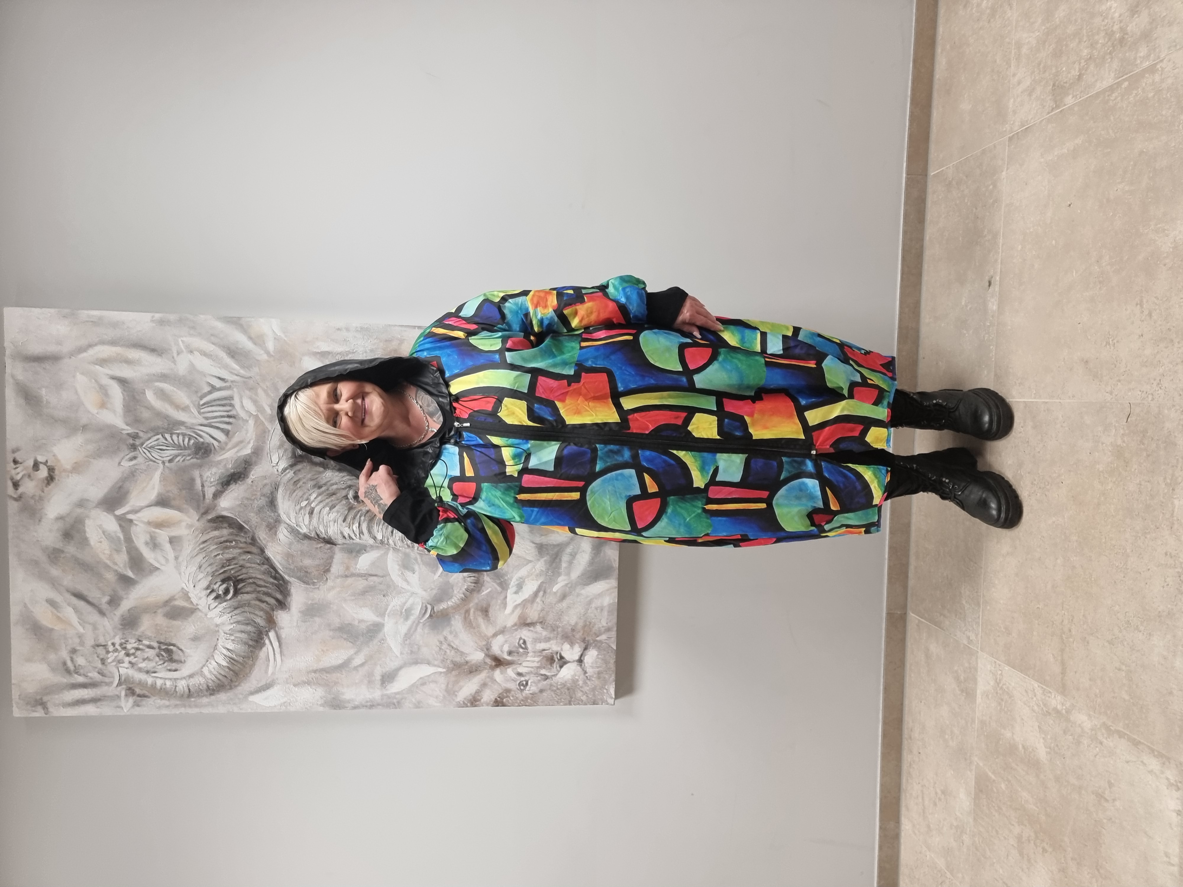 Regenmantel Picasso von CN-G in bunt und 3 Größen bis Größe 62