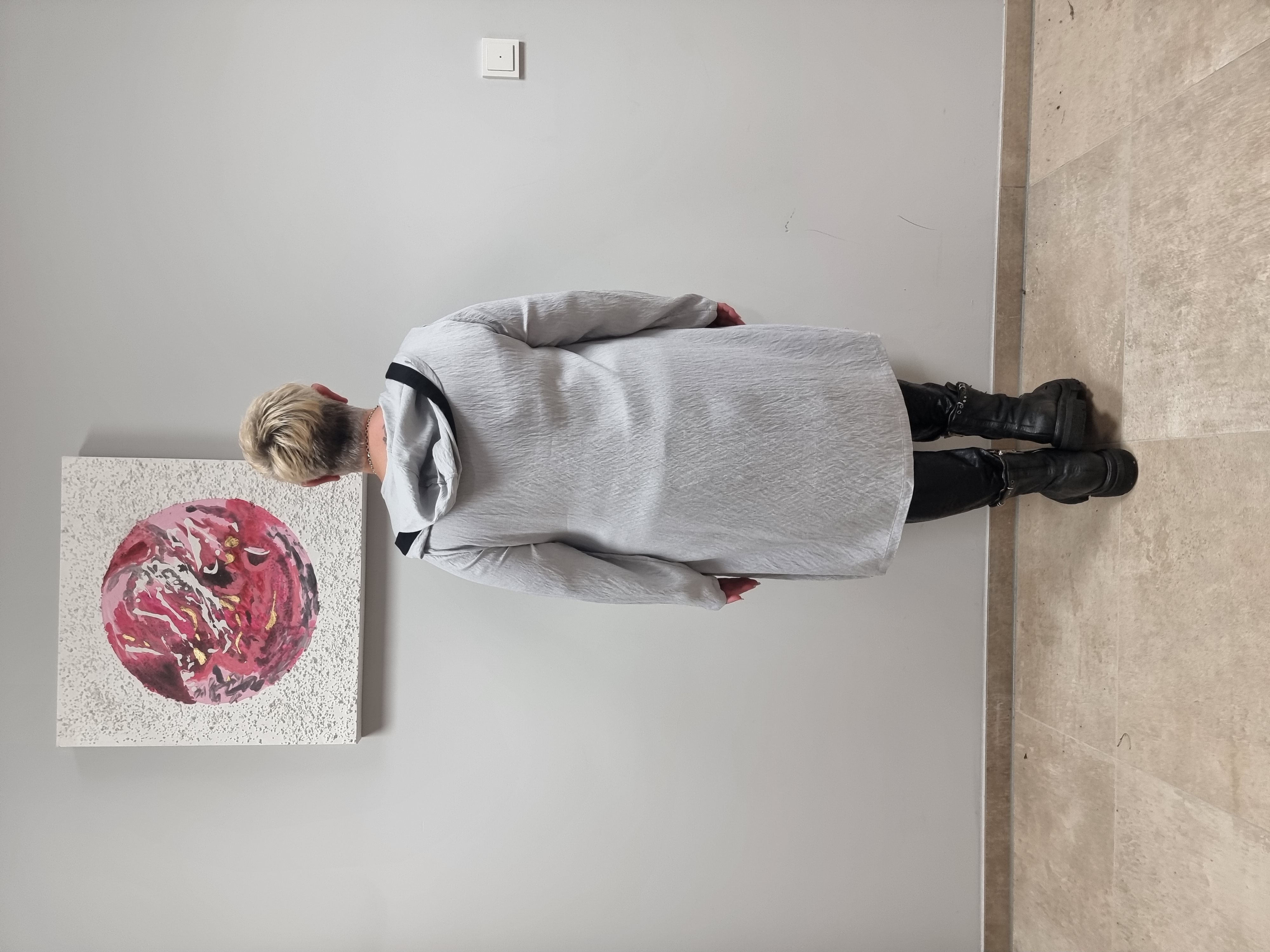 Blusenjacke in 4 Farben bis Größe 60 von Mädchenglück mit Kapuze