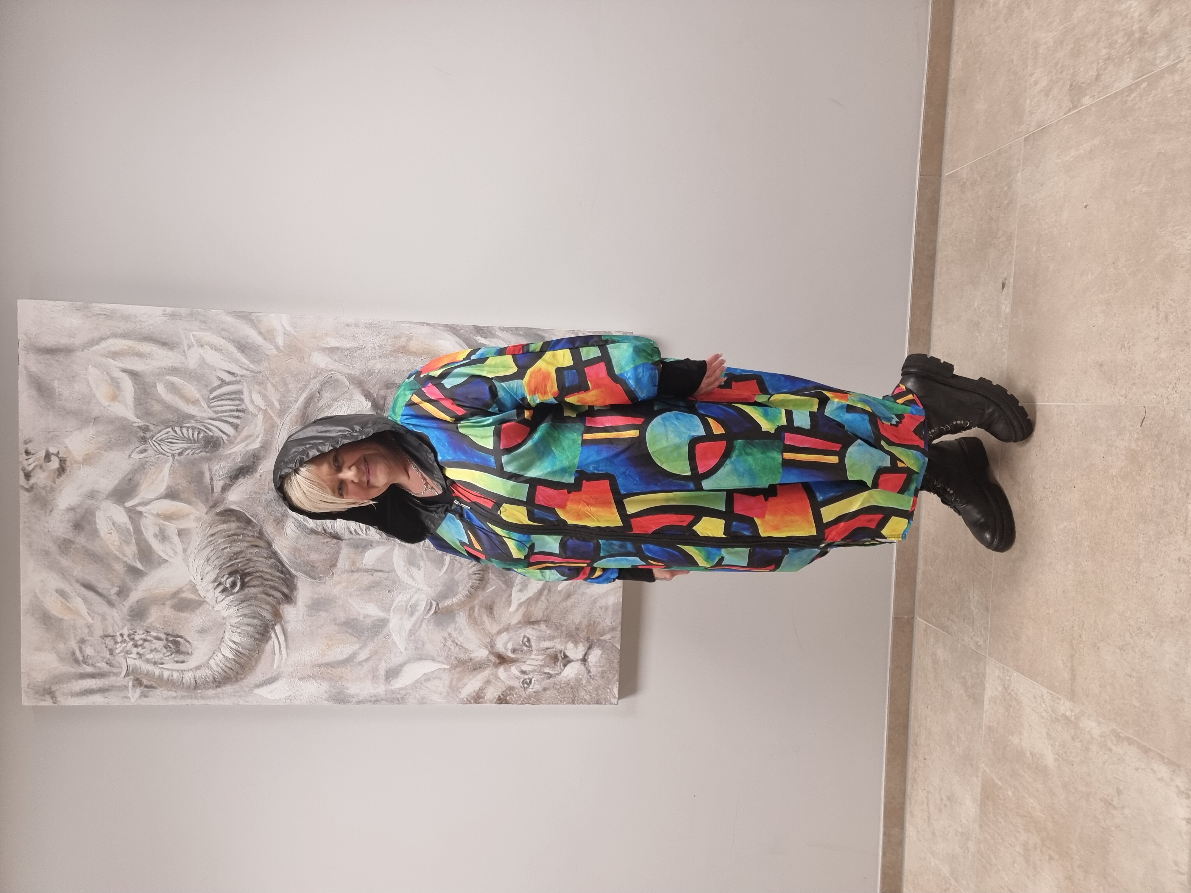 Regenmantel Picasso von CN-G in bunt und 3 Größen bis Größe 62