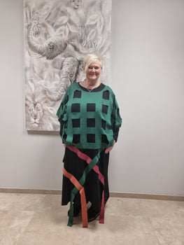 Stricküberwurf von CN-G Einheitsgröße Tragbar Gr 38/40 bis 64 + in 3 Farben