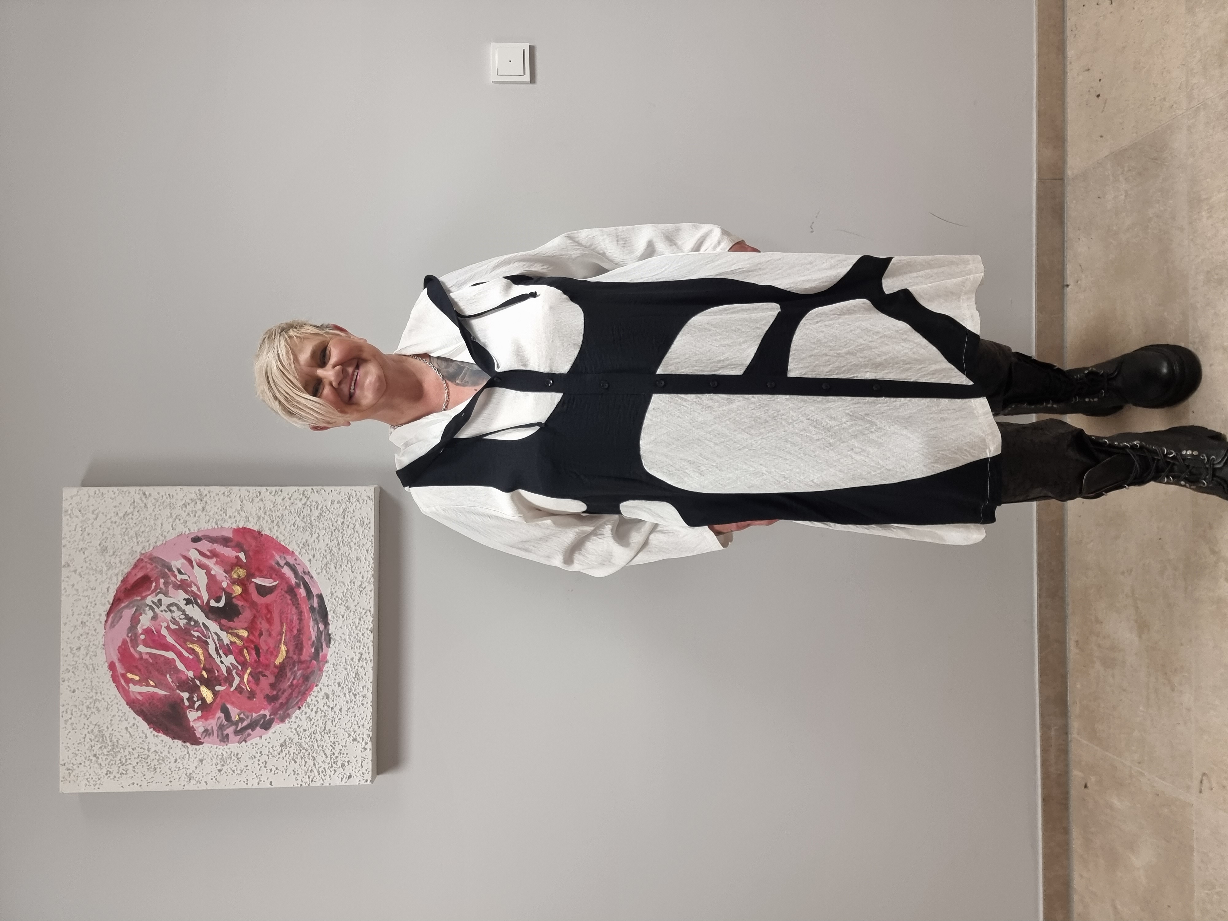 Blusenjacke in 4 Farben bis Größe 60 von Mädchenglück mit Kapuze