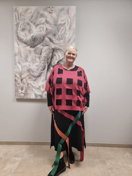Stricküberwurf von CN-G Einheitsgröße Tragbar Gr 38/40 bis 64 + in 3 Farben