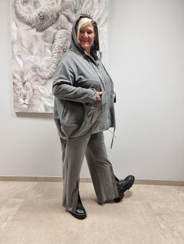 Zweiteiler Set mit Memory Einsatz von CN-G mit Tunika und Hose in 2 Größe bis Gr 64