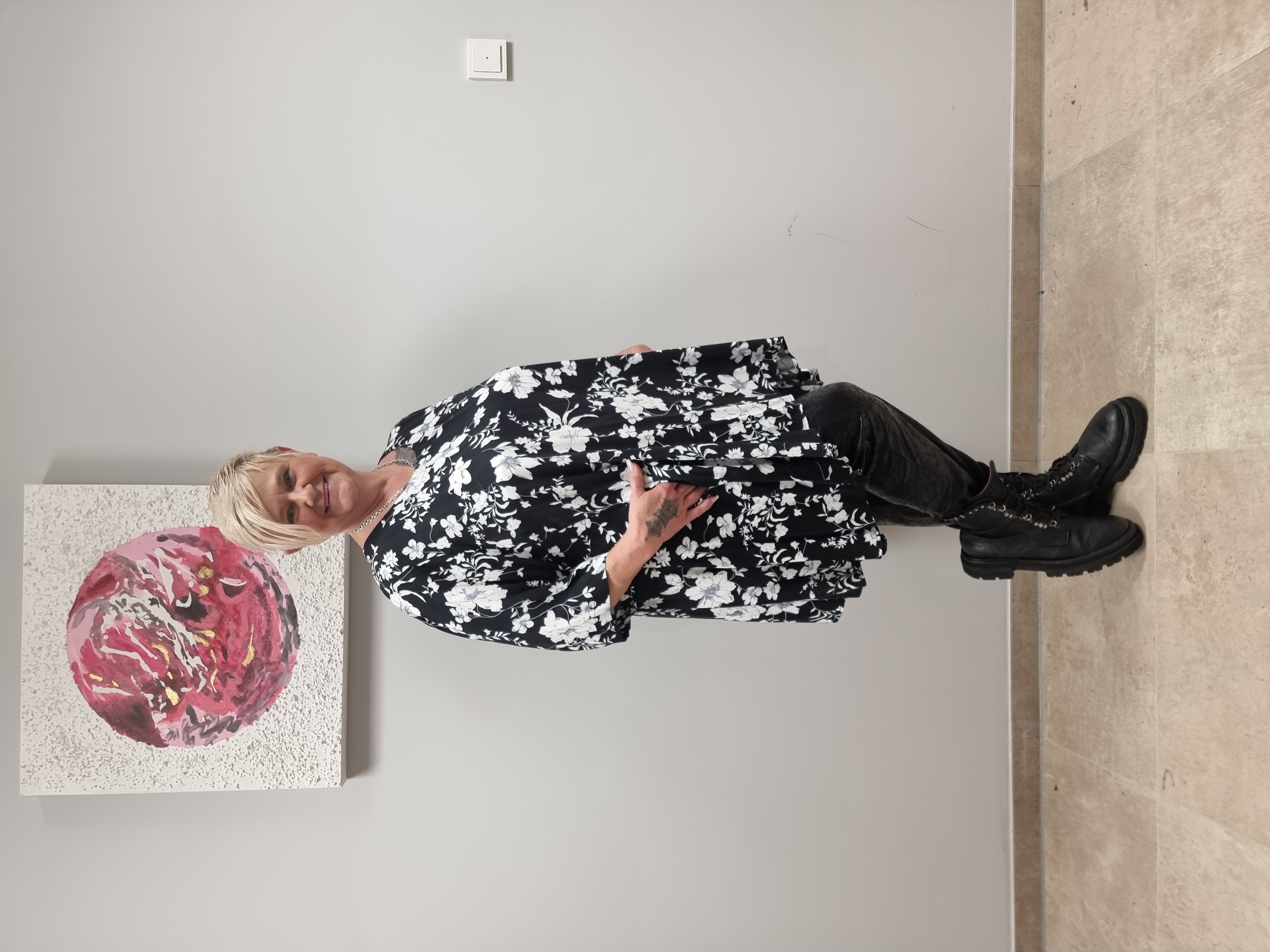 Tunika mit Blumenmuster von unserem Label Mädchenglück Einheitsgröße Einheistgrösse bis Größe 60