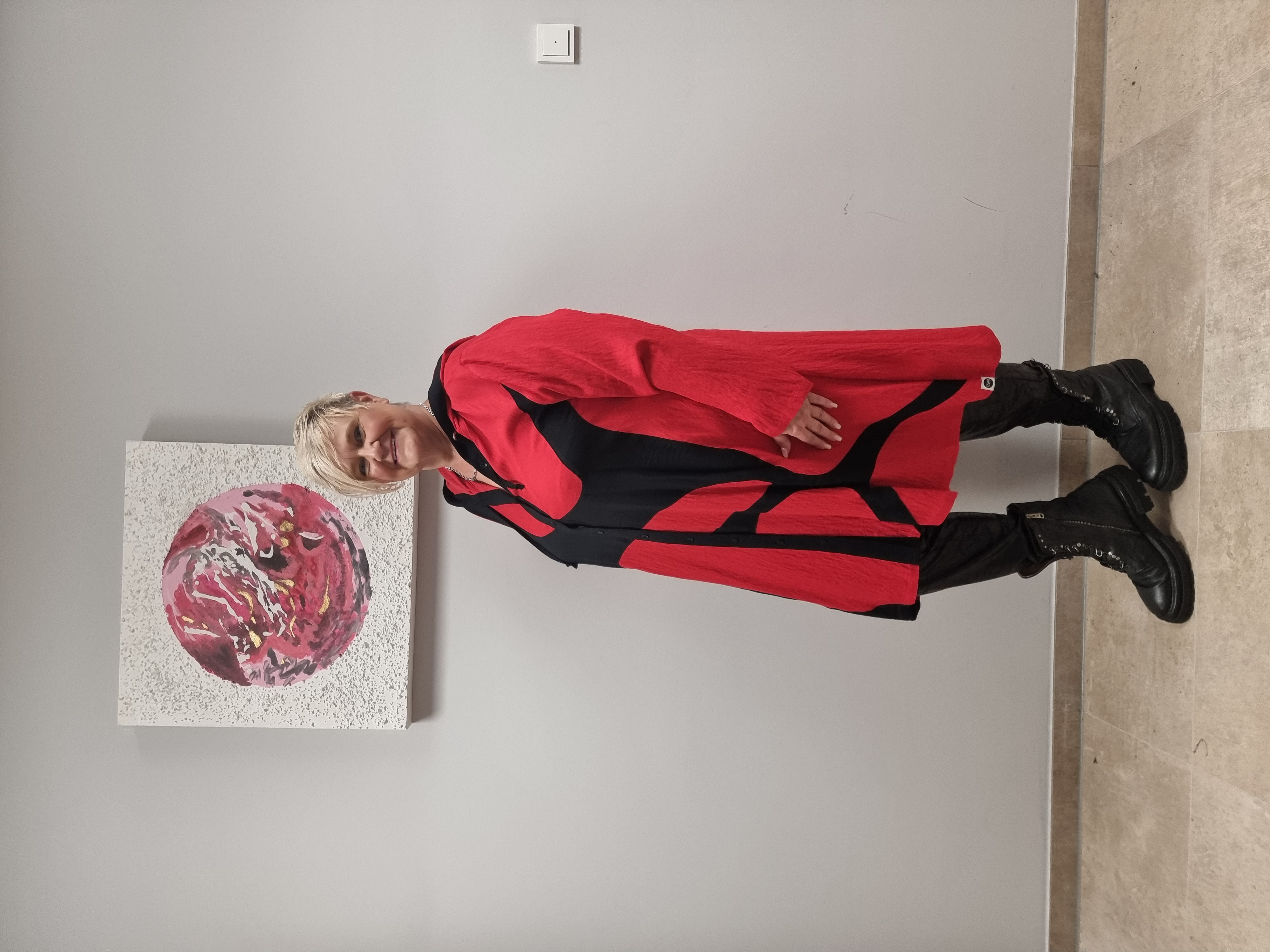 Blusenjacke in 4 Farben bis Größe 60 von Mädchenglück mit Kapuze