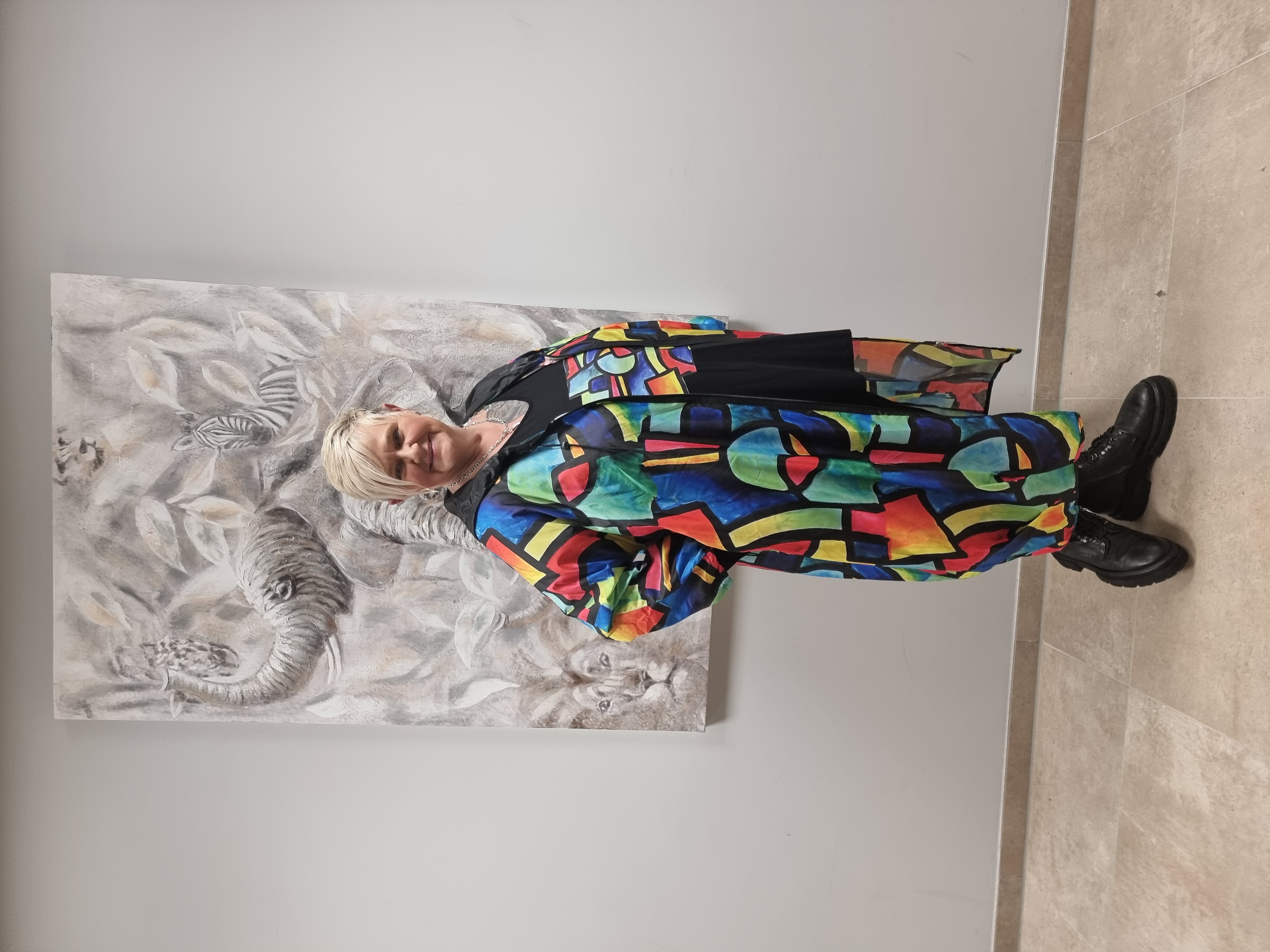 Regenmantel Picasso von CN-G in bunt und 3 Größen bis Größe 62