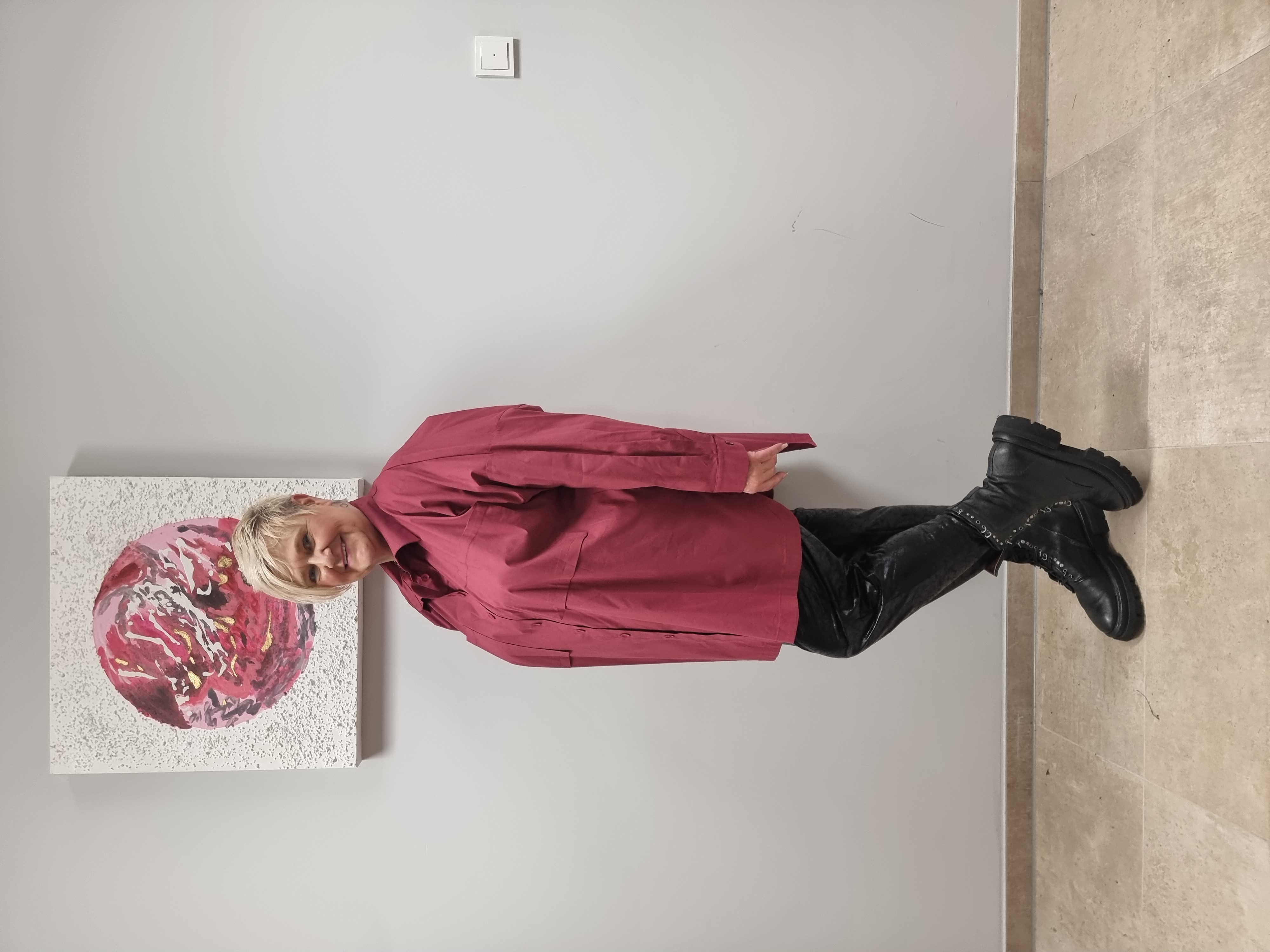 Bluse Mädchenglück in 3 Größen und 4 Farben bis Größe 60