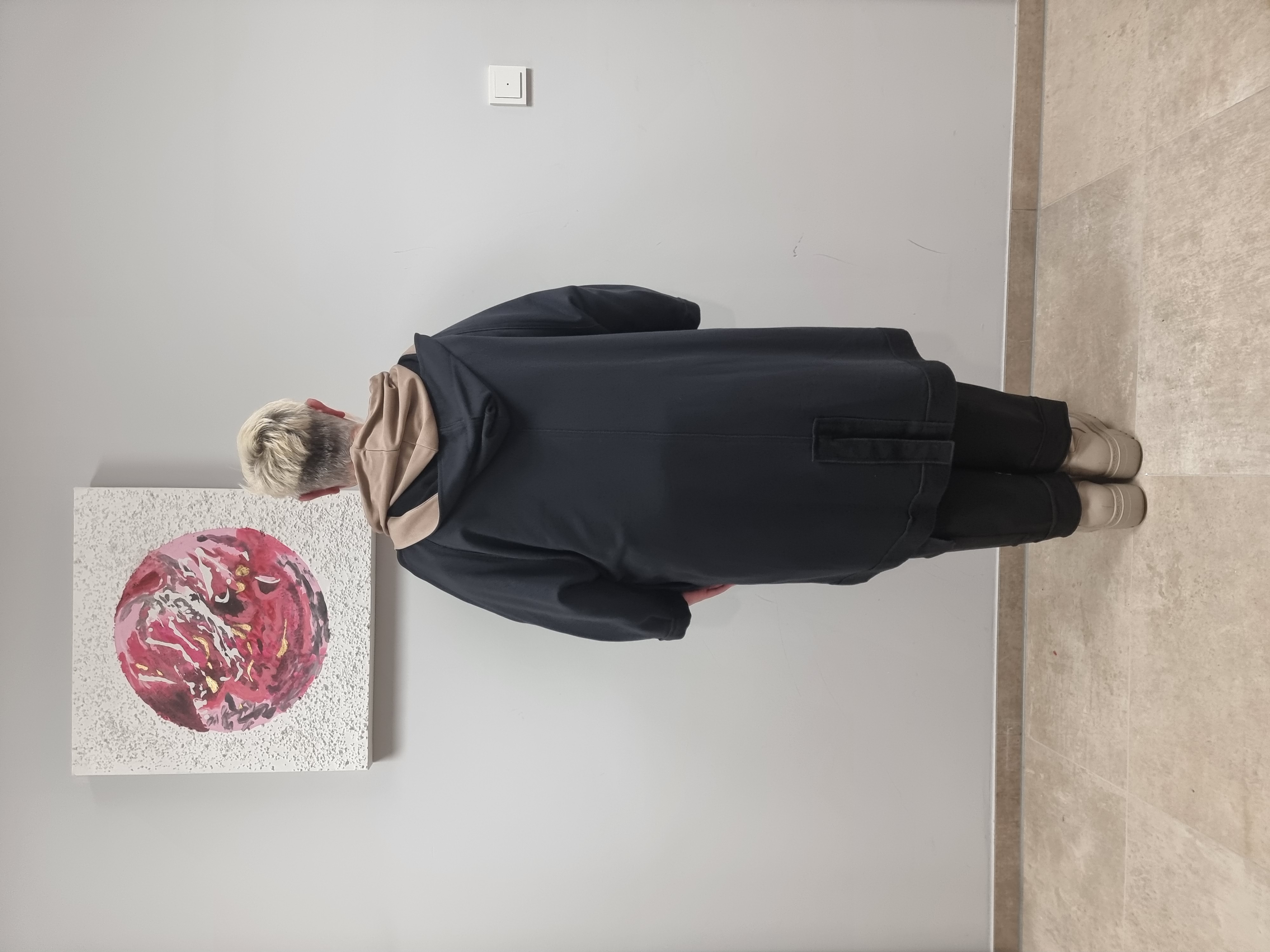 CN-G Jacke aus Sweatmaterial in 2 Farben bis Größe 60