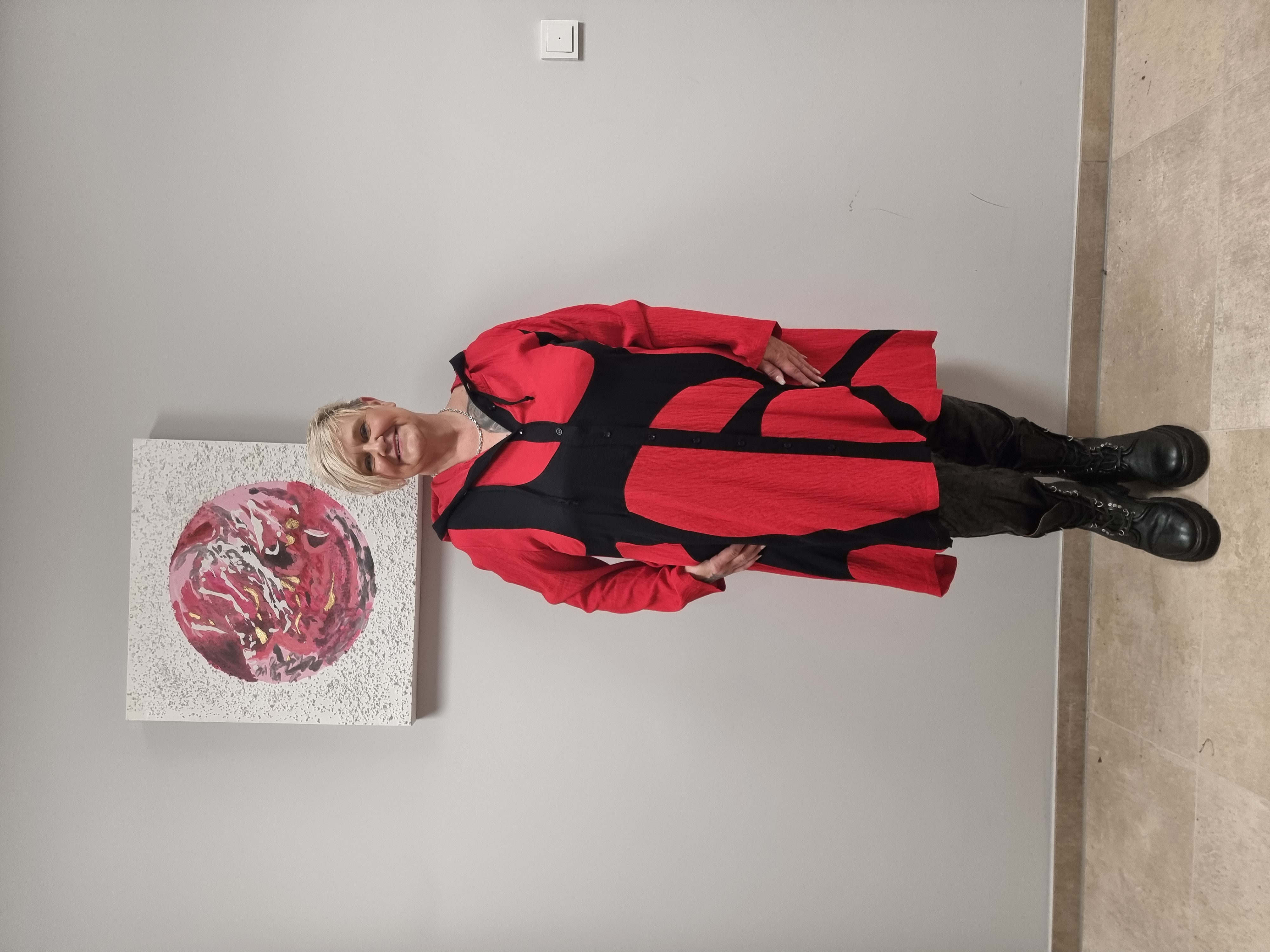 Blusenjacke in 4 Farben bis Größe 60 von Mädchenglück mit Kapuze