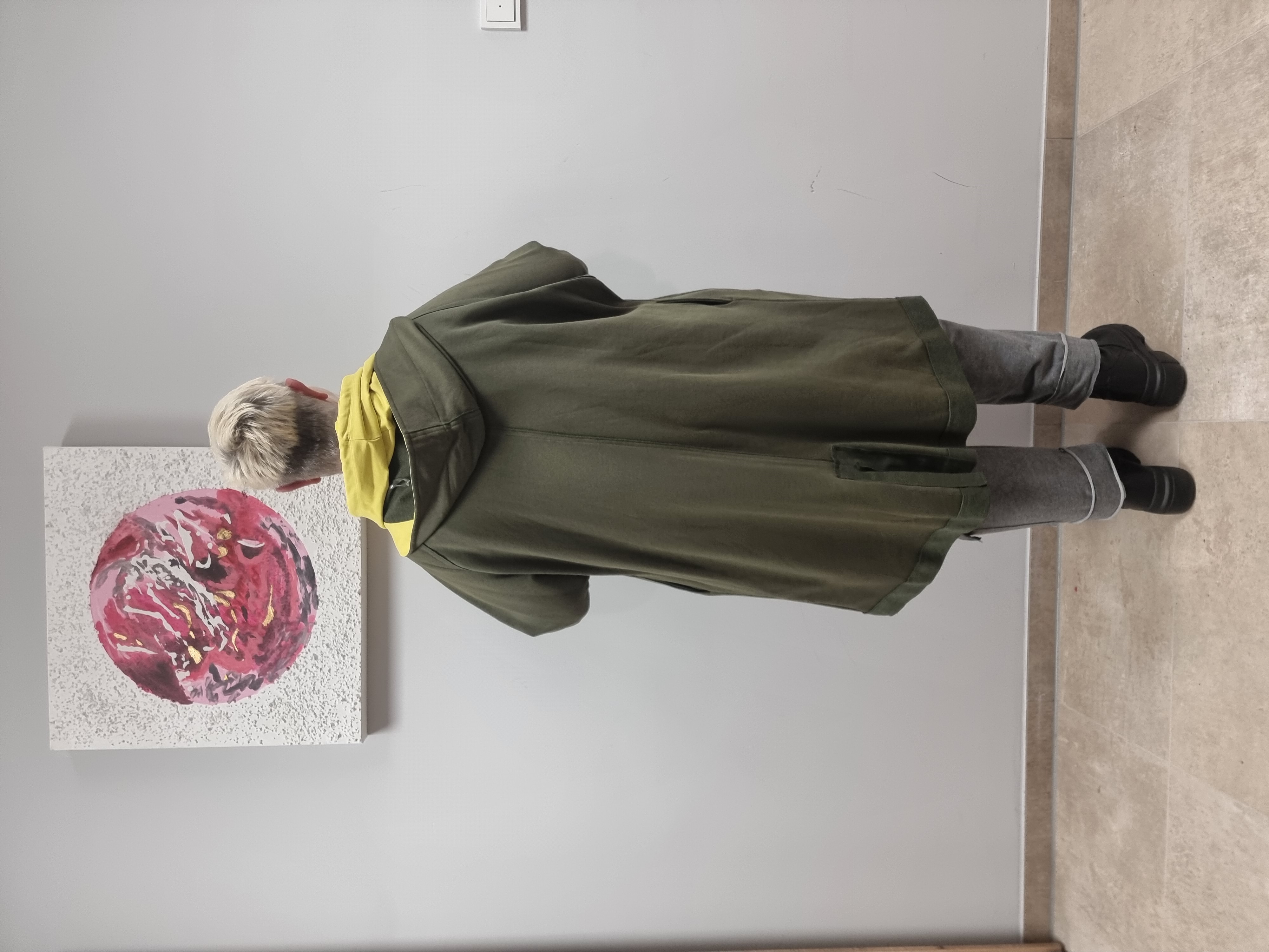 CN-G Jacke aus Sweatmaterial in 2 Farben bis Größe 60