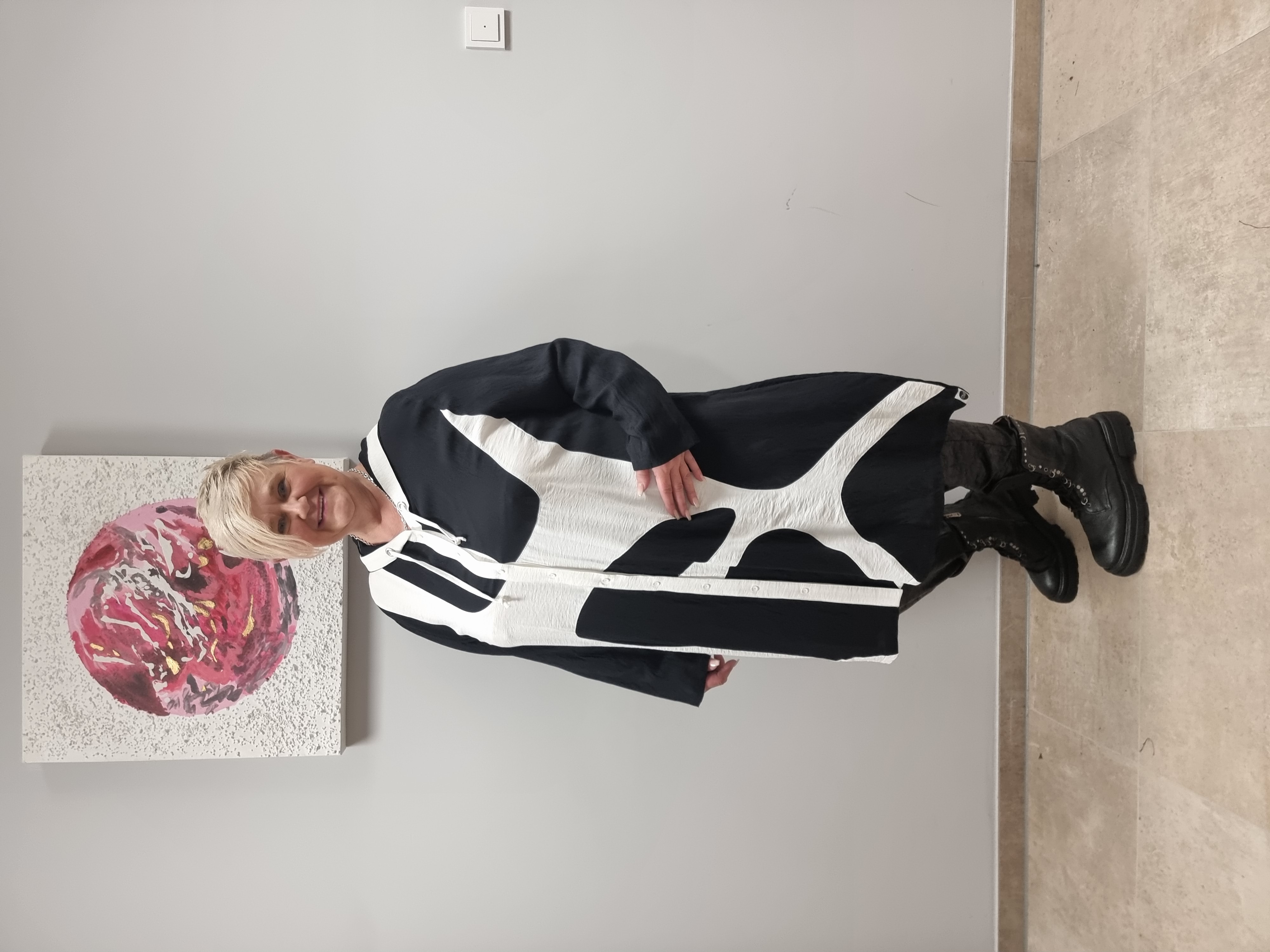 Blusenjacke in 4 Farben bis Größe 60 von Mädchenglück mit Kapuze