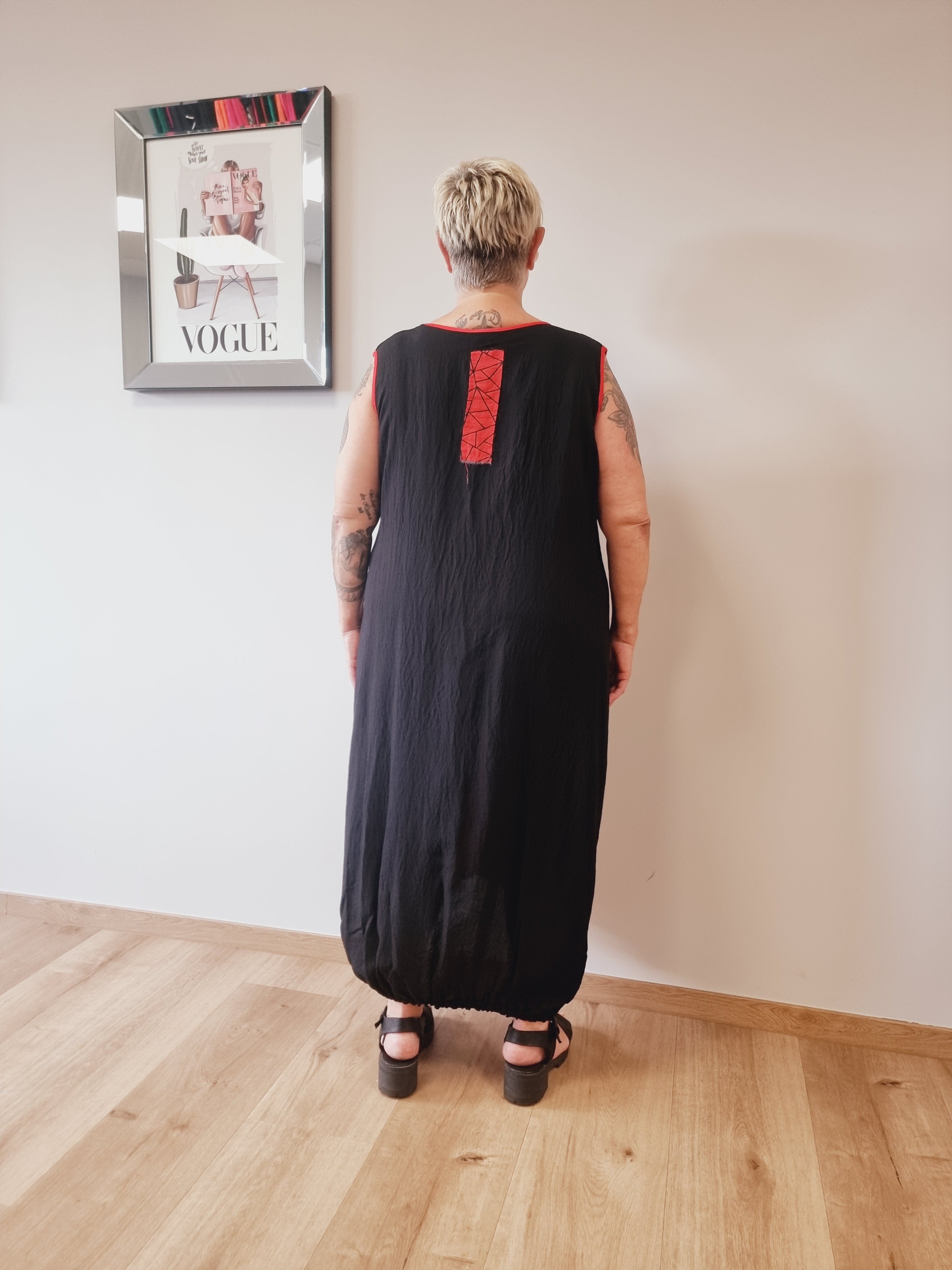  Kleid "Ines" Kurzarm von Mädchenglück Ballonform in 3 Farben bis Größe 64