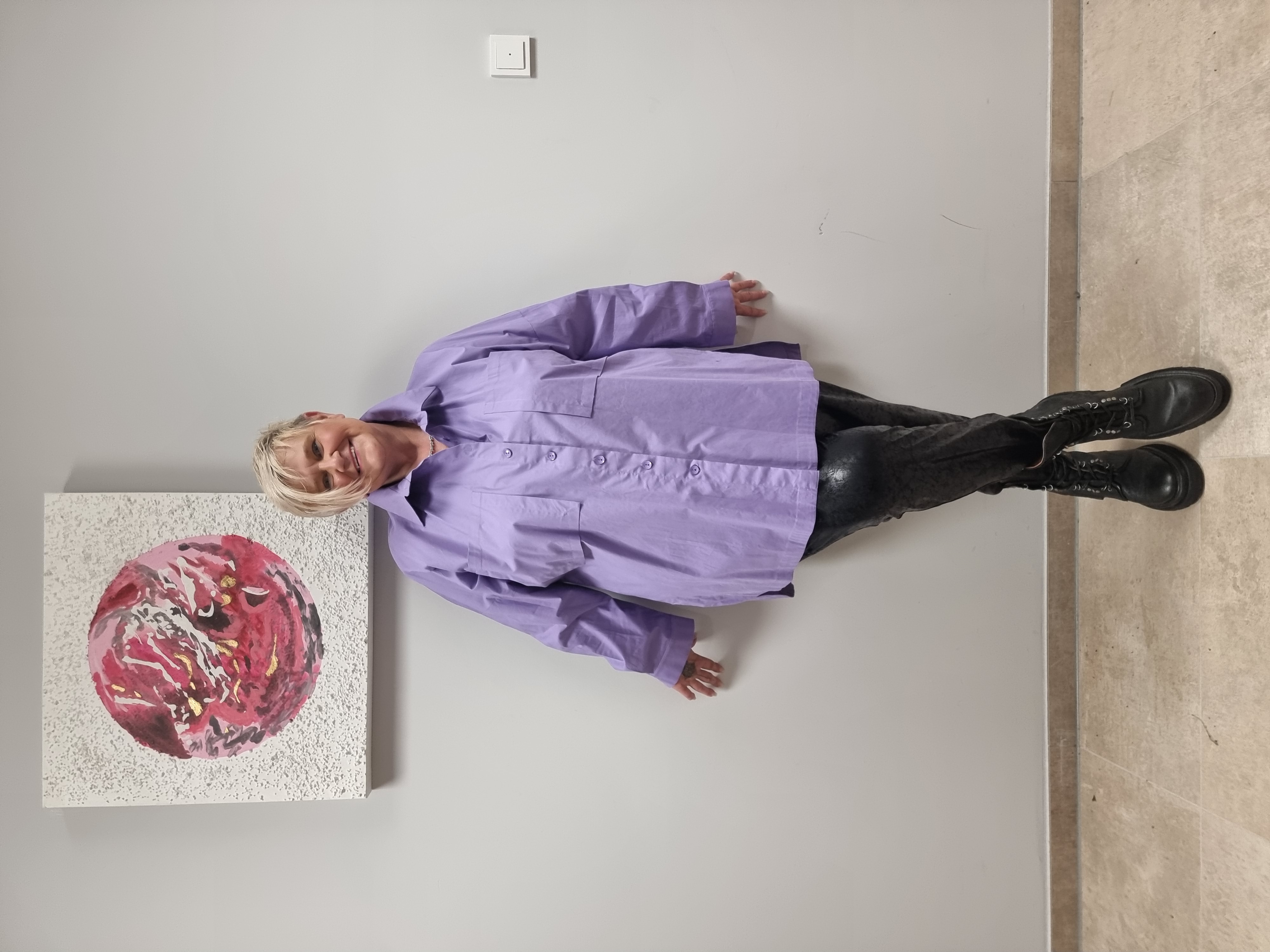 Bluse Mädchenglück in 3 Größen und 4 Farben bis Größe 60