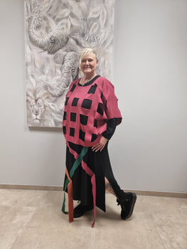 Stricküberwurf von CN-G Einheitsgröße Tragbar Gr 38/40 bis 64 + in 3 Farben